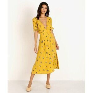 Faithfull the Brand | Dresses | Faithful The Brand Short Sleeve Meadows  Midi Dress In Meja Floral Print Tb6 | Poshmark